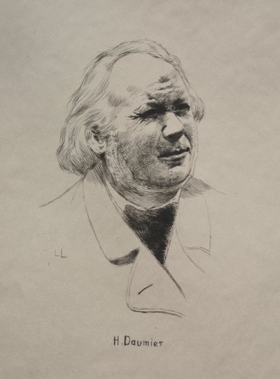 Honoré Daumier av Unknown artist