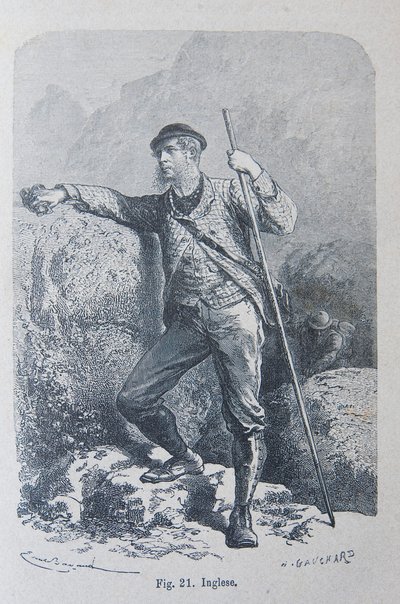 Illustration från "The human race" av Louis Figuier av Unknown artist