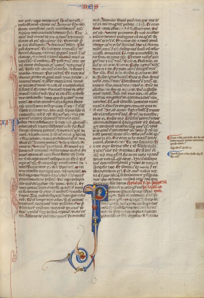Befolkad Initial P av Unknown artist