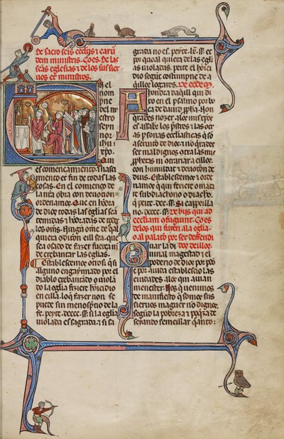 Initial E: En präst som firar mässa av Unknown artist