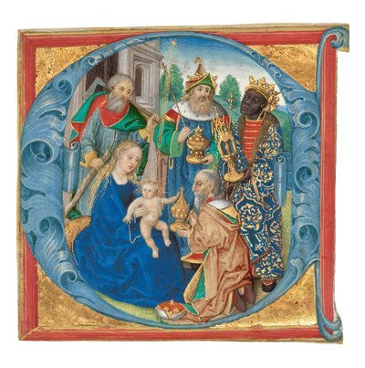 Inledande text E: De vises tillbedjan av Unknown artist