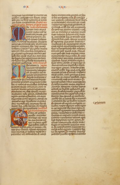 Initial E: Två riddare som slåss av Unknown artist
