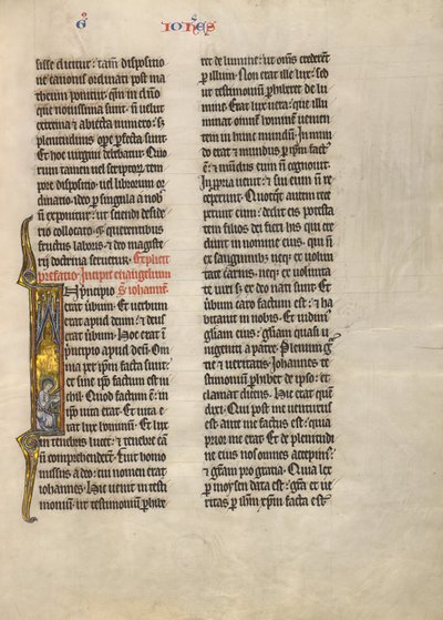 Inledande del I: Johannes Evangelisten av Unknown artist