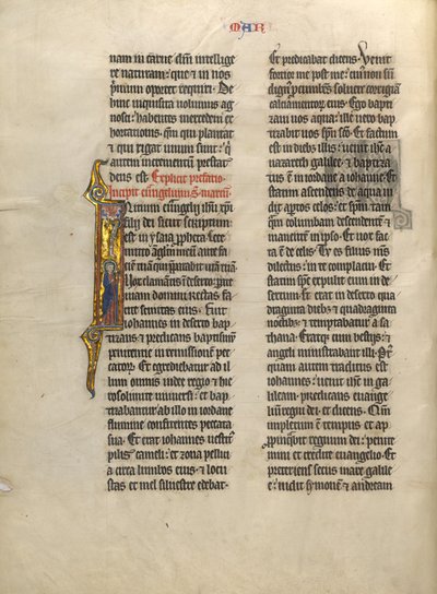 Initial I: Sankt Markus med sin symbol av Unknown artist