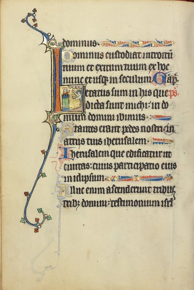 Initial L: David talar med en ängel av Unknown artist