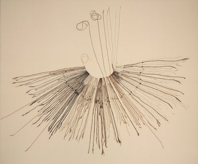 Inka Khipu (fiberinspelningsenhet) av Unknown artist