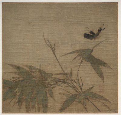 Insekter och bambu av Unknown artist