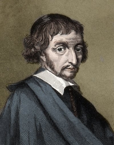 Jean de Labadie - Porträtt av Jean de Labadie - engelsk pietist 1610-1674 av Unknown artist