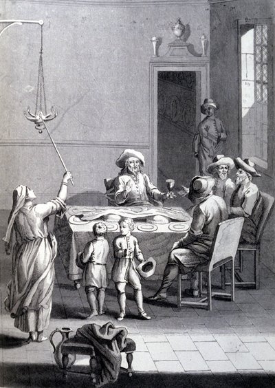 Judisk sabbat (sabbat, sabbat eller sabbat eller sabbat). av Unknown artist