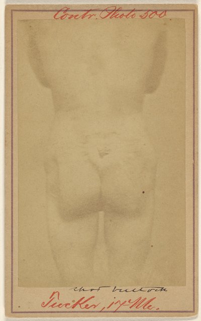 [Jno. E. Tucker, skjuten i baken, offer för inbördeskriget] av Unknown artist