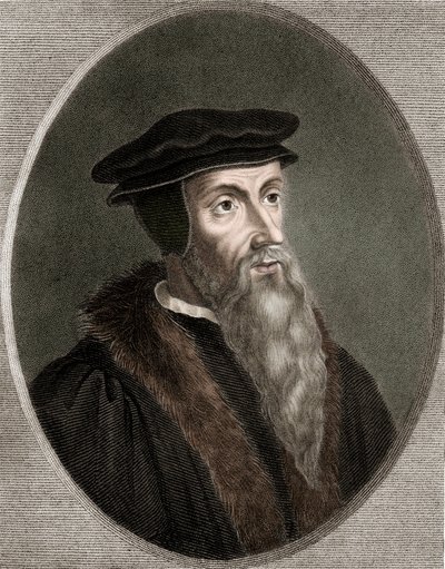 John Calvin - Jean Calvin 1509-1564 - gravyr - 1800-talet av Unknown artist