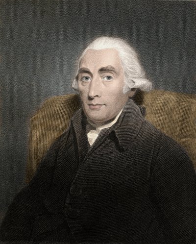 Joseph Black (1728-1799), skotsk fysiker och kemist - Porträtt av den skotske kemisten Joseph Black (1728-1799) av Unknown artist