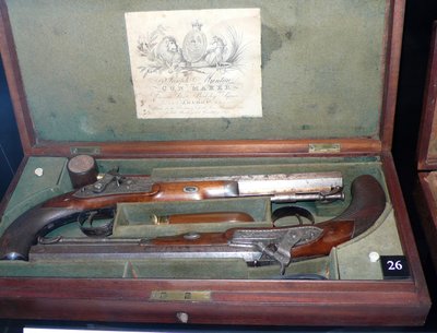 Joseph Manton Gun Duell Set av Unknown artist