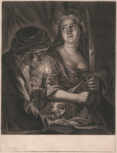 Judith med huvudet av Holofernes av Unknown artist
