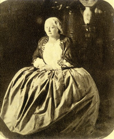Juliette Drouet (Victor Hugos älskarinna) av Unknown artist