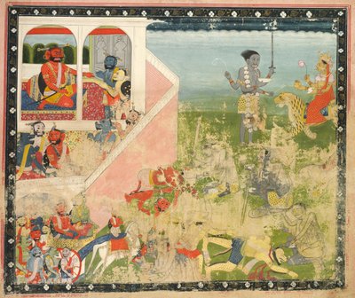 Kali och Devi Attack: Löv från en Devi Mahatmya av Unknown artist