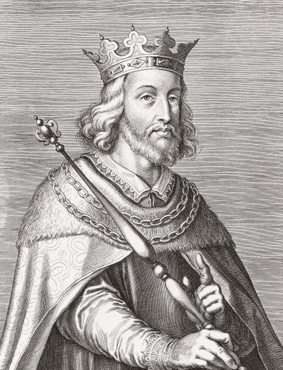 Kung Ferdinand I av Portugal. Porträtt. av Unknown artist