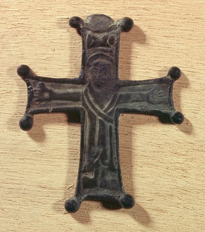 Riddarkorset från det första korståget (1096-1099). Paris, Nationalmuseet för medeltiden, Thermes de Cluny av Unknown artist
