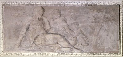 La Géographie, amours et sphère terrestre, mellan 1775 och 1785 (olja på trä) av Unknown artist