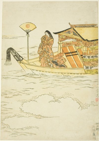 Lady Tamamushi av Unknown artist