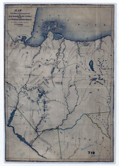 Lake Superior  Mississippi av Unknown artist
