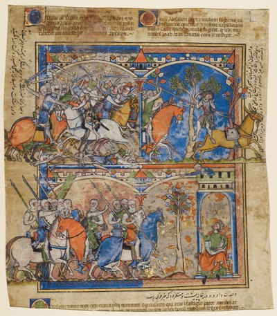 Blad ur Morgan Picture Bible av Unknown artist