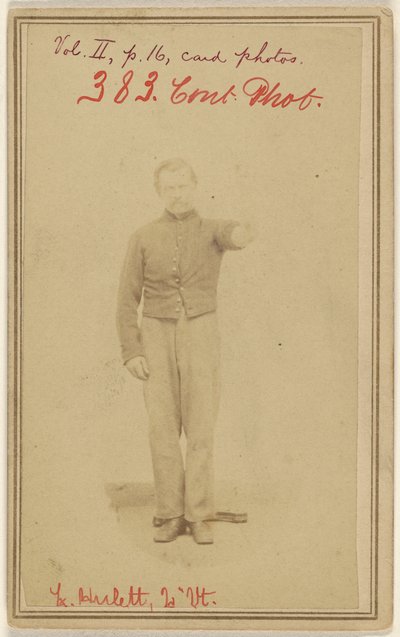 L[erman] Hulett, 2n Vt. [offer för inbördeskriget] av Unknown artist