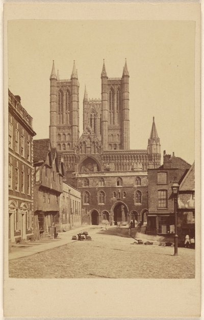 Lincoln Cathedral. av Unknown artist