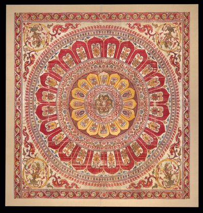 Kronblad med lotusblommor av Unknown artist