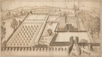 Lullingstone slott av Unknown artist