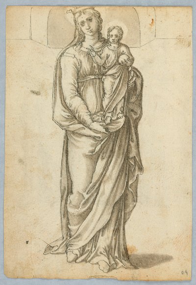Madonna och barn av Unknown artist
