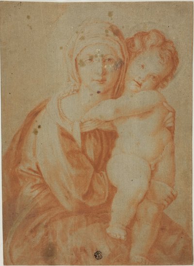 Madonna och barn av Unknown artist