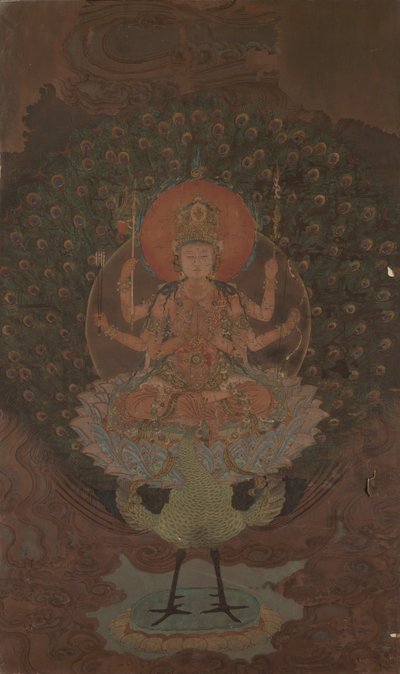 Mayuri Ma (Peacock Miyo) av Unknown artist
