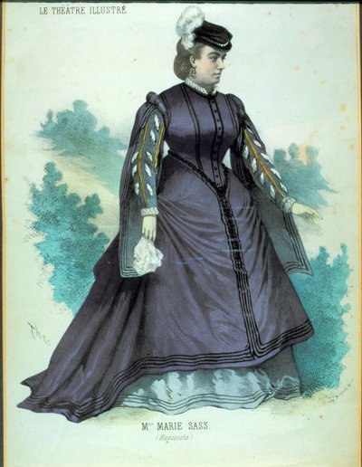 Marie SASS (belgisk sopran) av Unknown artist