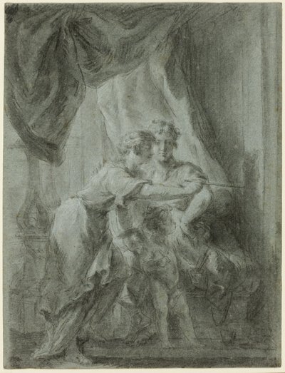 Mars, Venus och Amor av Unknown artist