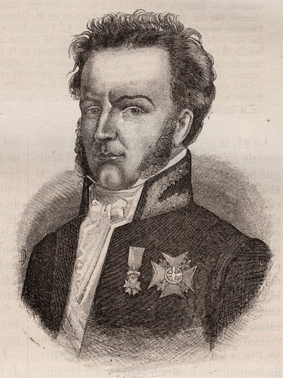 Martial de Guernon-Ranville (Guernon Ranville), fransk magistrat och politiker - 1787 -1866 av Unknown artist
