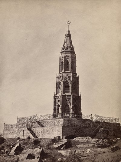 Minnesmonument över de brittiska soldaterna 1859 av Unknown artist