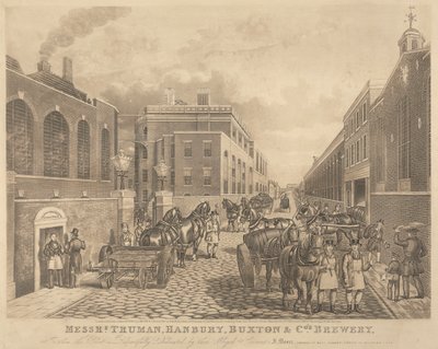 Herrar Truman, Hanbury, Burton & Co.s bryggeri av Unknown artist