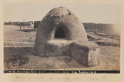Mexikansk bakugn, kycklingkoja, hundkoja etc. av Unknown artist