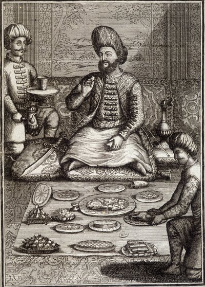 Méhémet Réza Beg, Persiens ambassadör, tidigt 1700-tal. av Unknown artist