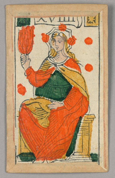 Minchiate (Tarot) spelkort av Unknown artist