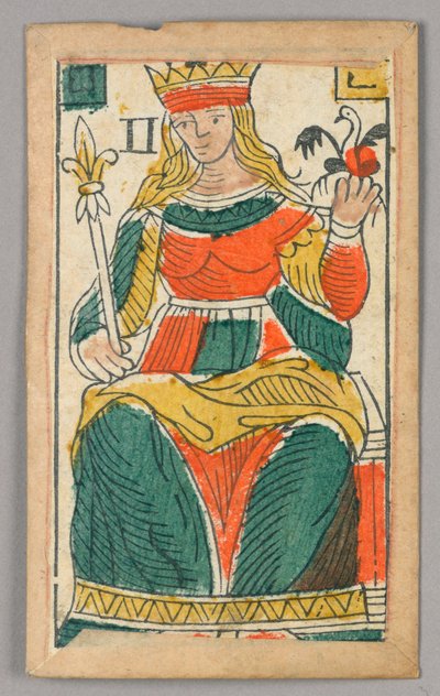 Minchiate (Tarot) spelkort av Unknown artist