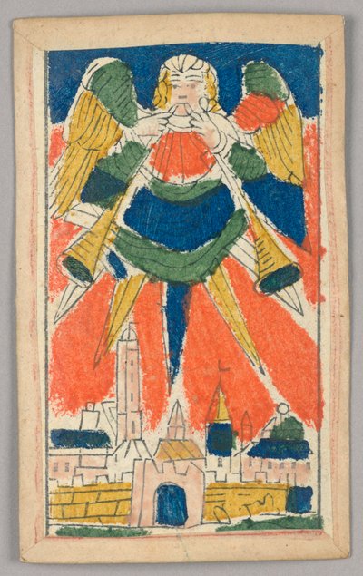 Minchiate (Tarot) spelkort av Unknown artist