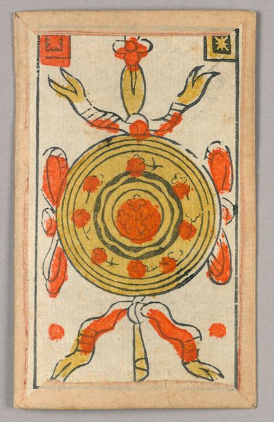 Minchiate (Tarot) spelkort av Unknown artist