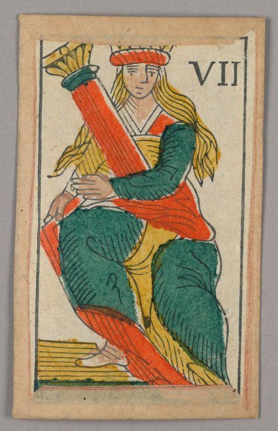 Minchiate (Tarot) spelkort av Unknown artist