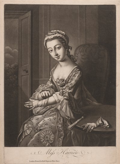 Miss Harriot av Unknown artist