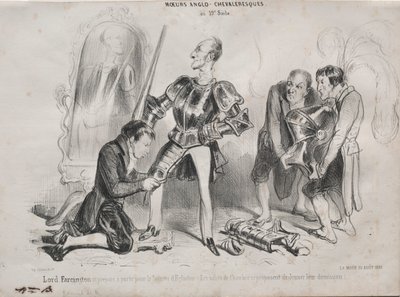 Anglo-riddariska seder av Unknown artist