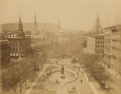 Montreal, Place Victoria av Unknown artist