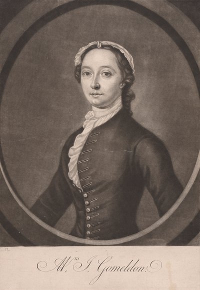 Mrs J. Gomeldon av Unknown artist