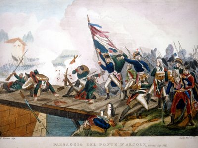 Napoleon Bonaparte vid Pont d